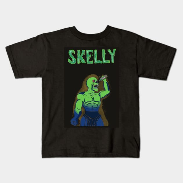 SKELLY Kids T-Shirt by Bone-Head